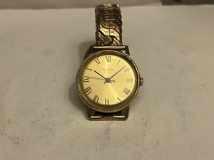 SEKONDA VINTAGE 19 JEWEL MANUAL WIND-GOLD PLATED-IN F.W.O-ACCURATE - Picture 1 of 9