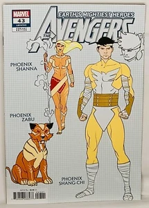 AVENGERS #43 | Javier Garron 1 in 10 Design Variant Cover B | Marvel Comics - Picture 1 of 2