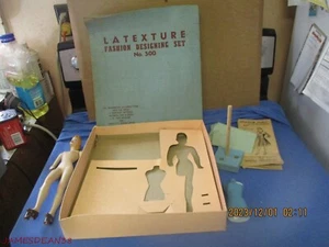 VINTAGE LATEXTURE FASHION DESIGNING SET NO # 500 SIMPLICITY IN BOX PATTERNS - Picture 1 of 10