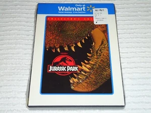 JURASSIC PARK (DVD, 2000, Widescreen Collectors Edition) SEALED w/cardboard ad - Foto 1 di 2