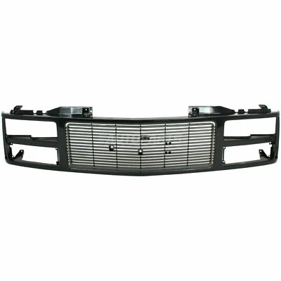 Nueva rejilla carcasa e inserto negros para camioneta GMC C1500 1988-1993 2 puertas GM1200391 Foto 1 de 4