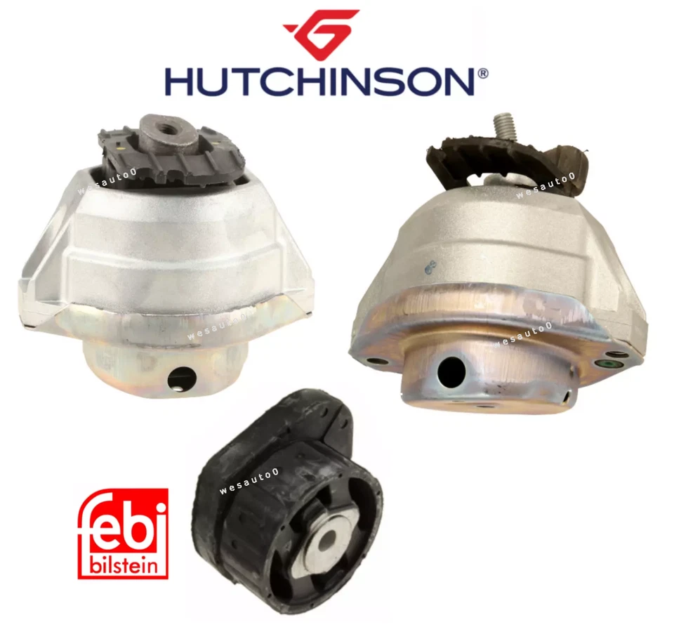 Juego de montaje de motor OEM + montaje de transmisión 3 piezas para BMW 535i xDrive 535xi Foto 1 de 1