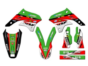 Kit de gráficos KLX 450 RICOCHET Green Senge 2008-2018 compatible con Kawasaki - Imagen 1 de 10