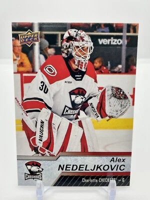 2018-19 18-19 UD Upper Deck AHL Base #12 Alex Nedeljkovic - Image 1 of 2