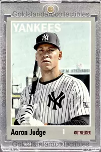 Aaron Judge RARE TOPPS INVESTMENT CARD SSP YANKEES HALL OF FAME MVP ROY MINT - Picture 1 of 2