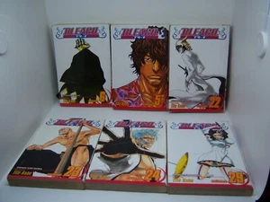 Bleach Manga Shonen Jump Englisch Vol. 5 6 22 23 24 & 29 ehemalige Bibliotheksbücher - Bild 1 von 6