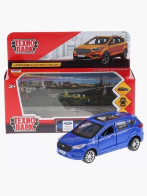 Ford Kuga, Metal Model Diecast Car Scale Collectible Toy Cars, blue, 1/36 - Image 1 of 4