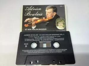 ADRIEN BOULAIS ET SON VIOLON MAGIQUE VOL 1 Cassette Tape SIGNED COPY ABV-4-0001 - Picture 1 of 4