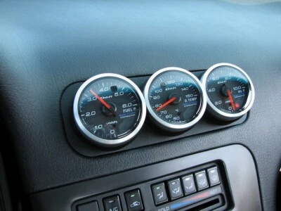 52mm Triple Vent Gauge Pod Mount for Nissan 200sx 180sx 240sx S13 - Bild 1 von 4