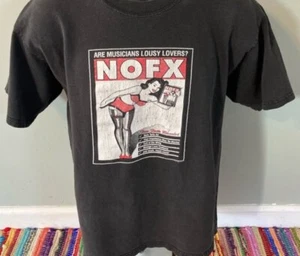Camiseta NOFX Saved My Sx Life 1998 vintage de los 90 banda punk rock - Imagen 1 de 2