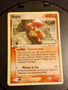 SWIRL / SPIROULI carte pokemon Magby 58/92 Holo Ex Créateurs De Légendes  - Imagen 1 de 10