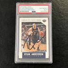 2015-16 Nba Hoops #158 Ryan Anderson Signed Card Auto Psa Slabbed Pelicans