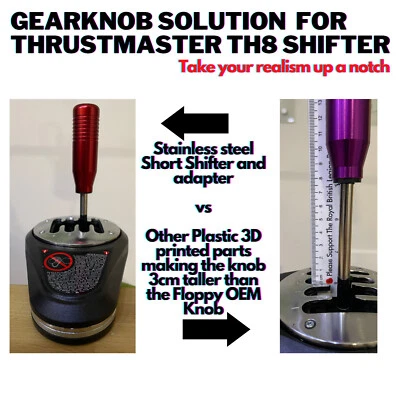 Gear Knob for Thrustmaster TH8A & TH8RS with Short Shifter Mod - Image 1 of 4