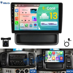 6+128GB Android 13 Autoradio KAM GPS Navi Für Opel Vivaro A Renault Trafic 20-14 - Bild 1 von 18