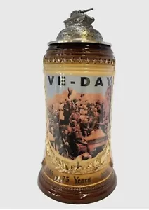 Ve Day World War lI 75th Anniversary..Le German Beer Stein - Picture 1 of 5