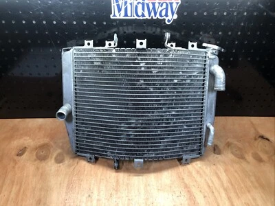 2004 -2005 04 05 Kawasaki Ninja ZX10r OEM Radiator NO LEAKS GOOD TAB REPAIRED - Image 1 of 4