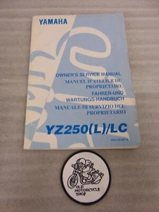 1998 98 YAMAHA YZ250 (L)/LC OWNERS SERVICE MANUAL - Picture 1 of 3