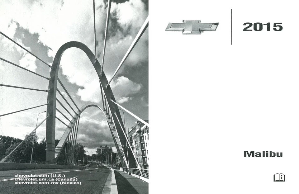 Chevrolet Malibu 2015 manual del propietario guía del usuario libro de referencia del operador Foto 1 de 1