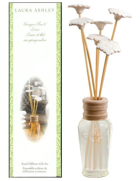 LAURA ASHLEY Ginger Tea and Lime Reed Diffuser NIB - Image 1 of 1