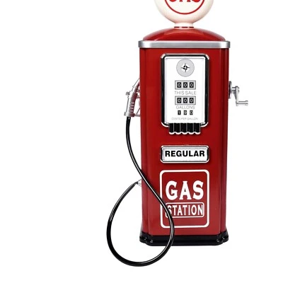 Kids Simulation Gas Pump Toy Replica - Vintage Style for Role-Playing Adventures - Image 1 of 4