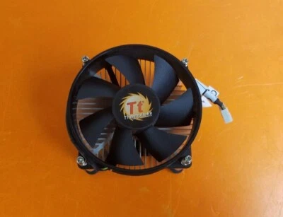 ⭐️⭐️⭐️⭐️⭐️ Intel Socket 115X CPU Heatsink & Fan Combo Thermaltake CLP0556-B - Image 1 of 3