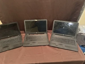 Lot of 3 HP 15-BA037CL Laptop w/ AMD A10-9600P 2.40 GHZ Parts as is - Picture 1 of 13