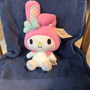 Sanrio Hello Kitty & Friends My Melody Ostern Plüsch 11 Zoll - Brandneu mit Etikett - Bild 1 von 6