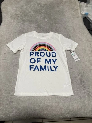Carter’s Pride “Proud Of My Family” Toddler 8 8A Rainbow T-Shirt Equity - Image 1 of 4