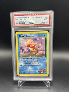 Pokémon Gym Heroes 1. Edition Misty's Goldeen 30/132 - PSA 9 MINT! Vintage - Bild 1 von 2