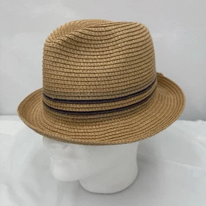 Hats In The Belfry Small Golden Color Toyo Pork Pie Fedora - Picture 1 of 10