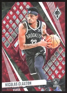 4118G 2023-24 Panini Phoenix #219 Nicolas Claxton International Red #/75 - Picture 1 of 2