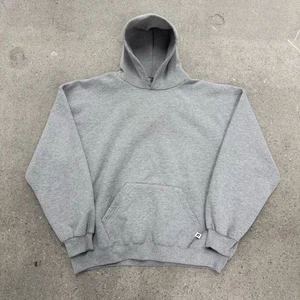 Vintage Y2K Russell Athletic Hoodie Blank Gr. XXL - Bild 1 von 6