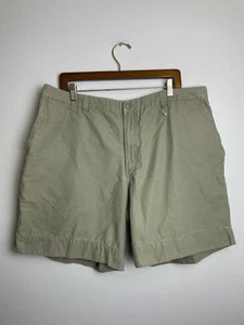 Columbia Men’s Canvas Shorts Green  100% Cotton Size 40 Outdoor Hiking Casual - Picture 1 of 19