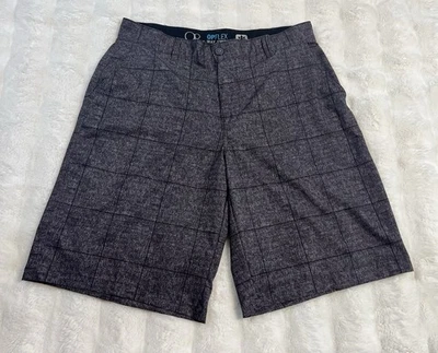 Pantalones Cortos OP OpFlex 4 Vías Elastizados Golf Gris Negro Para Hombre Talla 34 *USADOS EN EXCELENTE ESTADO* Foto 1 de 4