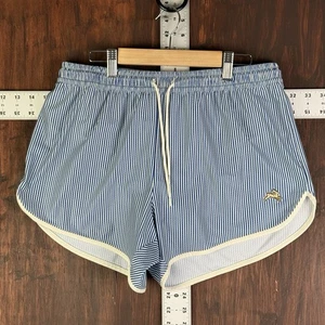 Tracksmith Van Cortlandt Shorts Lined 4" Mesh Running Outdoor Blue Mens Large - Picture 1 of 9