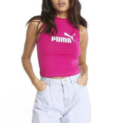 Camiseta sin mangas deportiva PUMA Essential cuello alto para mujer talla XS informal atlética 848338-8 Foto 1 de 4
