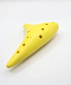 Yellow Ocarina 12 Holes - Bild 1 von 6