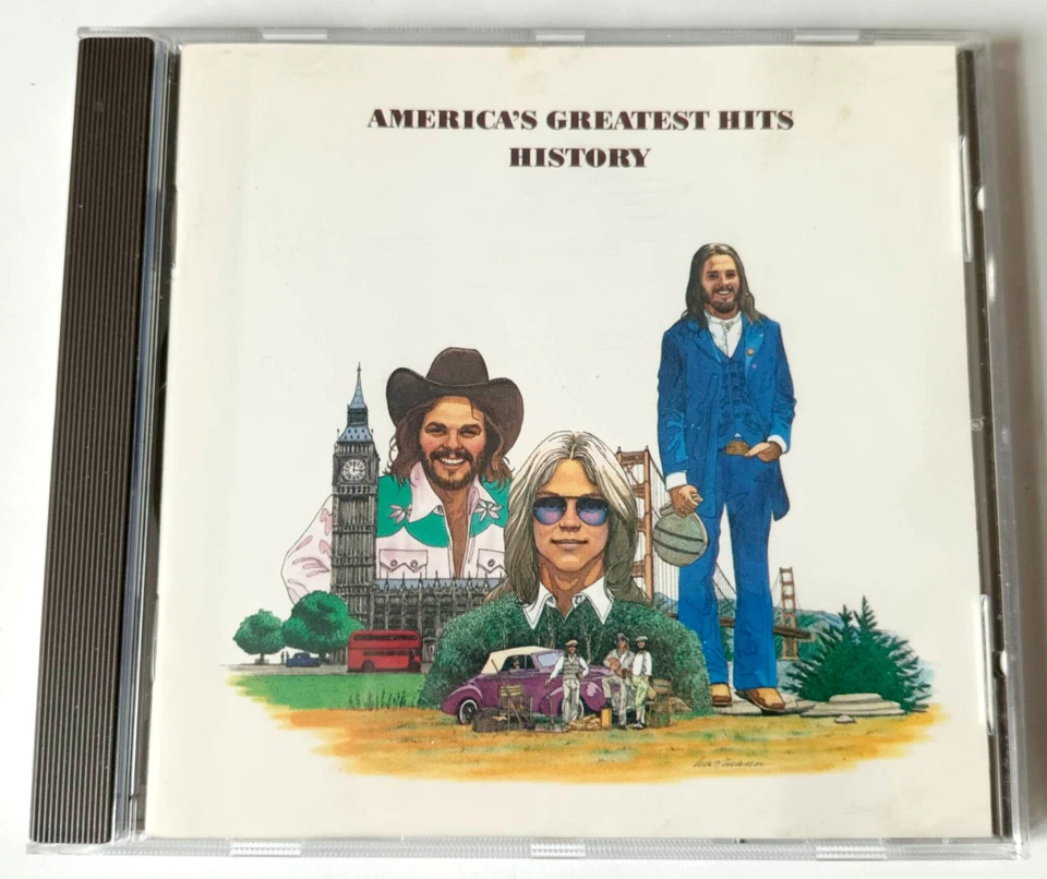 CD AMERICA (Folk Rock) - America's Greatest Hits - Warner Bros. 1986 - Photo 1/2