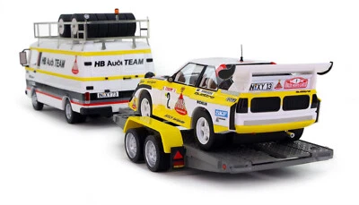 Avant Slot RSV2301 VW LT45 + Audi Sport Quattro S1 No. 2 + Trailer  1:32 ltd Edt - Bild 1 von 3