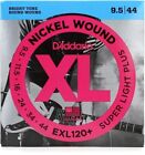 D'Addario XL Nickel Wound Super Light Plus 9.5-44 Strings EXL120+