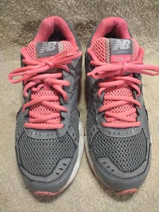 New Balance Womens Running Shoes 470 V3 8.5 B Gray Pink Athletic W470GP3  - Picture 1 of 10