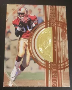 1998 SPx Finite Radiance #357 Jerry Rice Sixth Sense Team: San Francisco 49ers - Picture 1 of 6