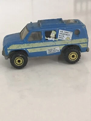 Hot Wheels 1990 The Simpson's Family Camper Baja Breaker Scene Machines  - Image 1 of 4