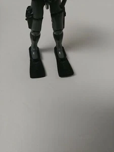 G.i. joe TORPEDO Scuba diver fins  3d printed  CUSTOM  arah - Picture 1 of 7