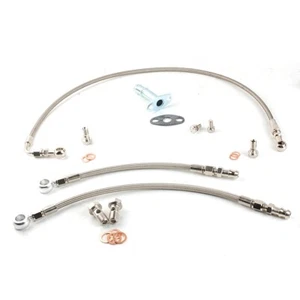 Oil Water Line For 4B11T Lancer EVO 10 w/ Garrett Ball Bearing Series - Picture 1 of 10