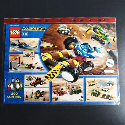 Lego advertising pampflet poster. 4130231 .  Size A4. Racers. - Image 1 of 2