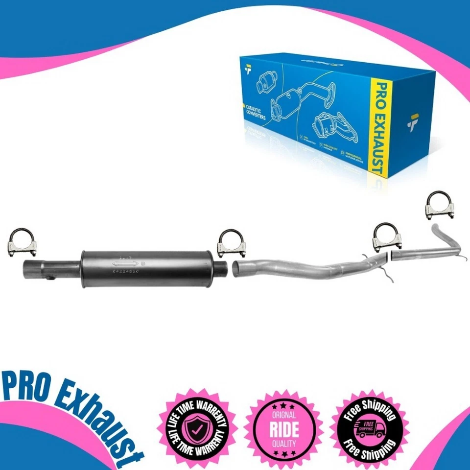 Resonador delantero + tubo trasero para Buick Lesabre y Pontiac Bonneville 2000-2005 3,8 L Foto 1 de 4