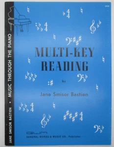 Jane Smisor Bastien, Multi-Key Reading (Kjos GP29) NEW, ships next business day! - Picture 1 of 12