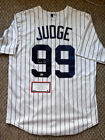 Aaron Judge New York Yankees Autographed Majestic Jersey Mlb Hologram - Read