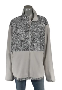Men's The North Face Light Grey Denali Polartec Fleece Jacket XL New $179 - Picture 1 of 3